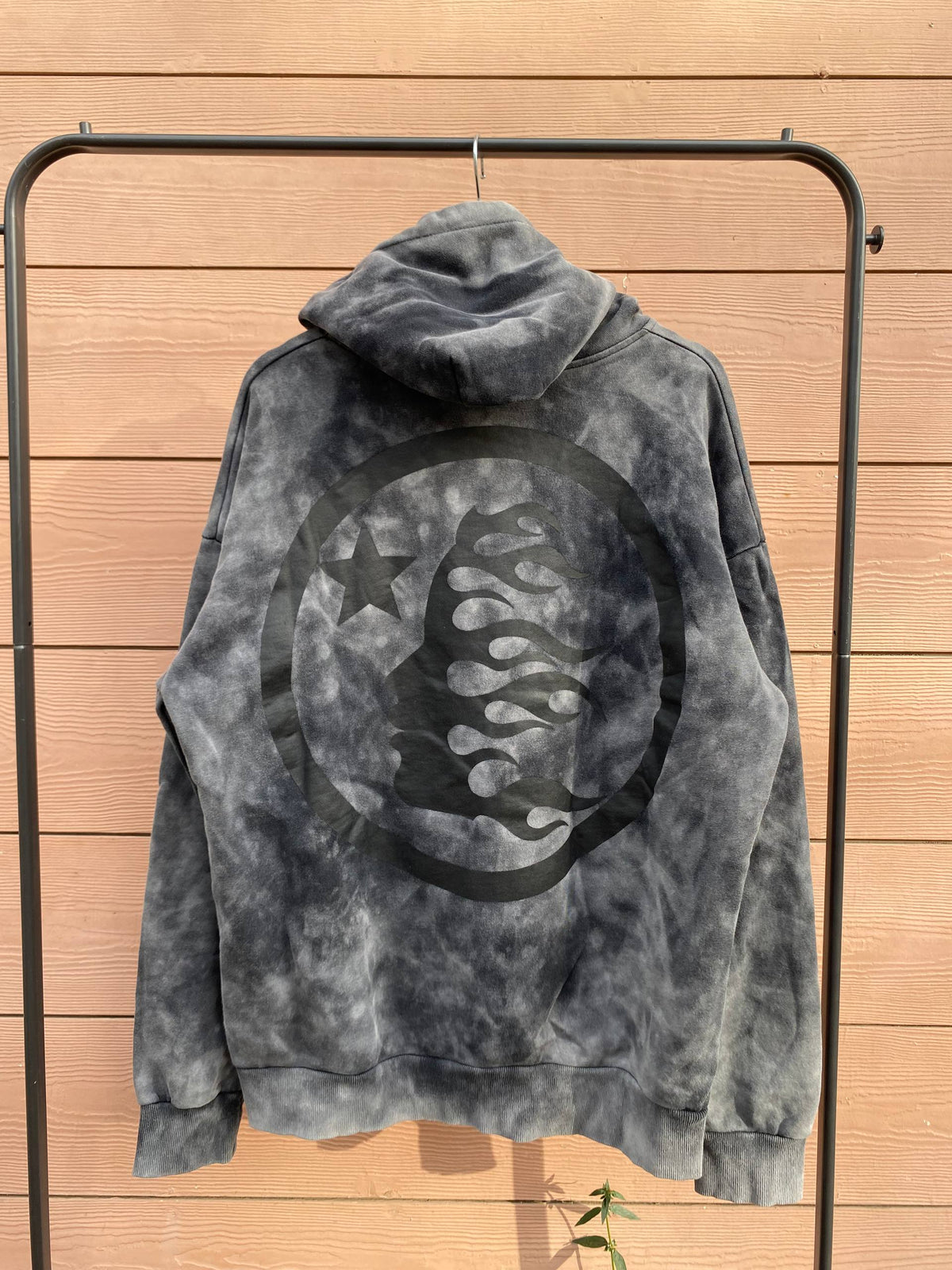 HELLSTAR "LAUNDRY VINTAGE" TIEDYE EFFECT HOODIE